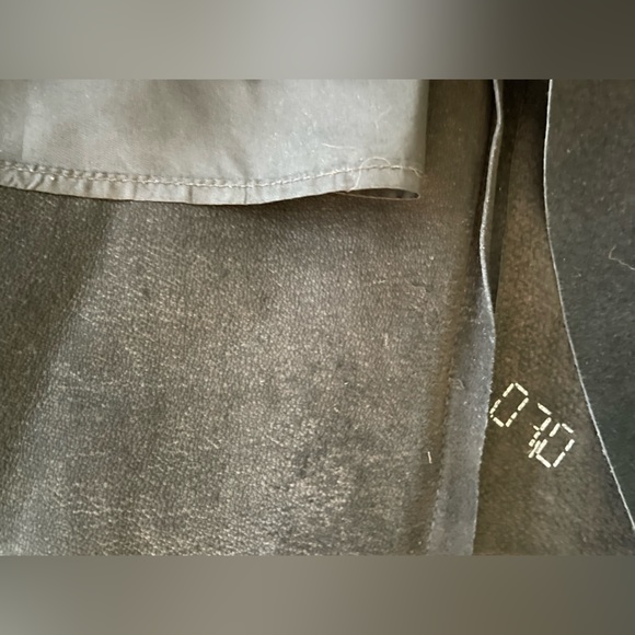 Vintage Rare!! Floor Length Black Suede Danier Skirt. Size14 - Picture 10 of 10